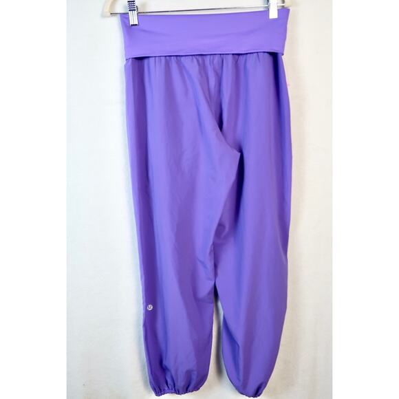 LULULEMON OM PANTS POWER PURPLE SIZE 6 - Picture 5 of 7